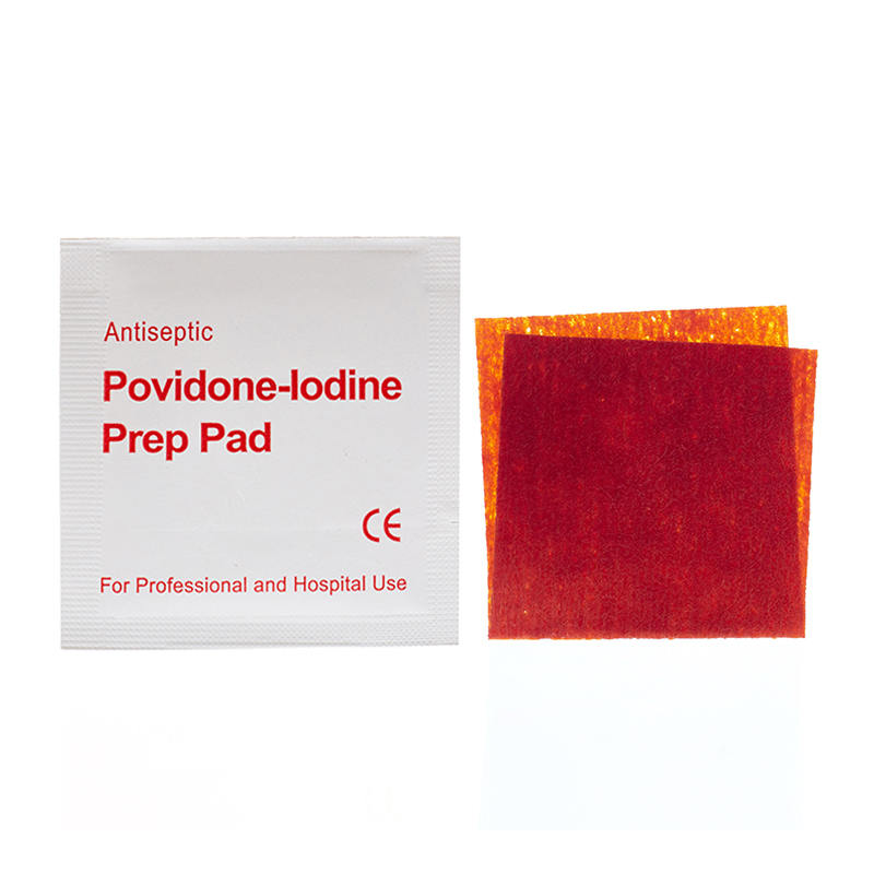 Povidone Povidone Prep Pad 10% 10% เช็ดฆ่าเชื้อโรคแต่ละตัว